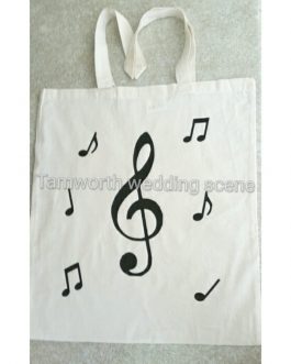 Music cotton bag
