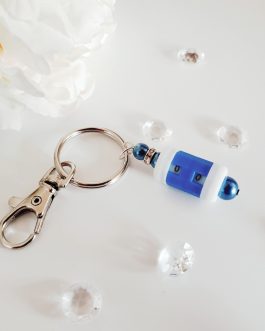 Treats syn points keyring blue counter weight loss aid beaded