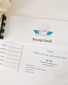 Business receipt book