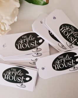 Pack of 51 business logo tags