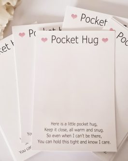 Pocket hug backing cards business crafting large or small gift 20/40/80/104