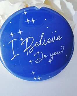 I believe do you? 58mm badge